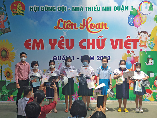 Liên hoan Em yêu chữ Việt năm 2022 - Nhà Thiếu nhi Quận 1