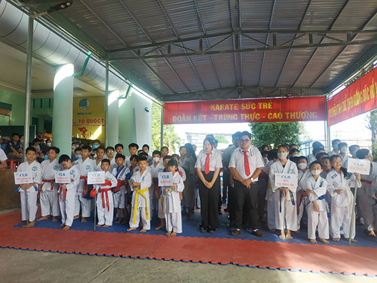 Liên hoan các lớp năng khiếu Karate năm 2022 - Nhà Thiếu nhi Huyện Củ Chi