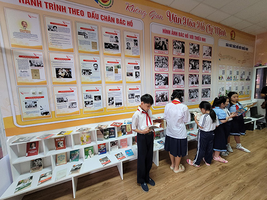 Lan tỏa Không gian văn hoá Hồ Chí Minh đến với thiếu nhi - Nhà Thiếu nhi Quận 10