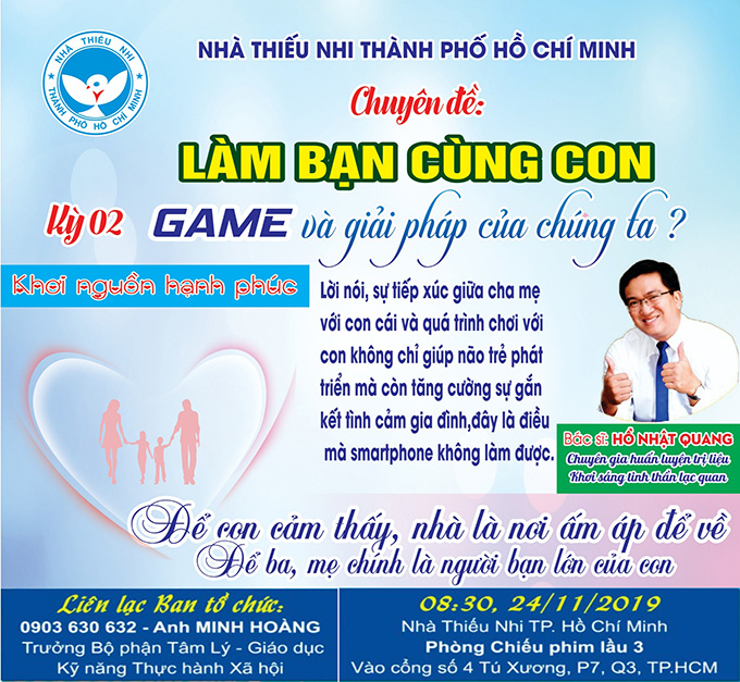 Chuyên đề: Làm bạn cùng con