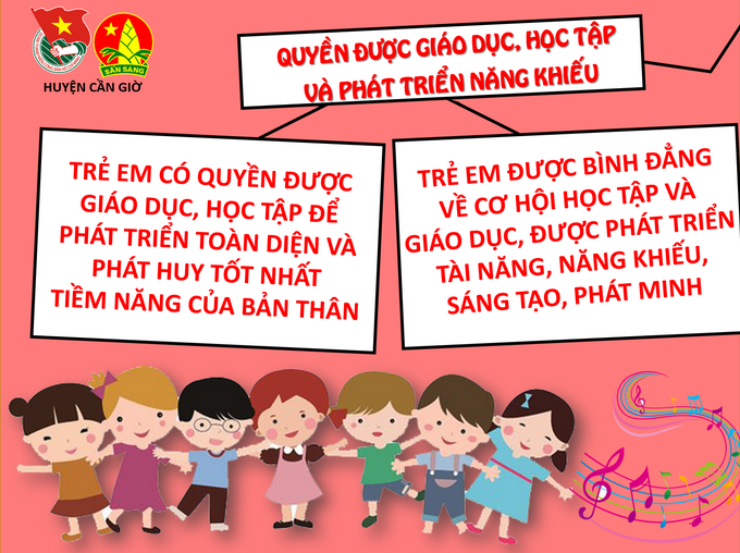 Tuyên truyền một số Quyền cơ bản của trẻ em, theo Luật trẻ em năm 2016