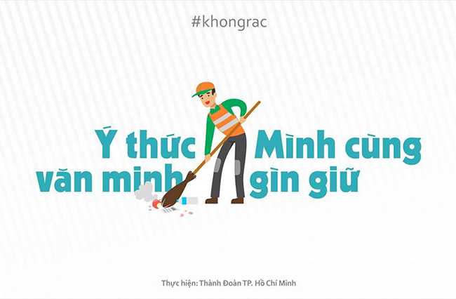 Cùng nhau chung tay xây dựng Thành phố #Khongrac