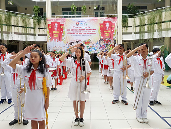 Chương trình biểu diễn Nhạc kèn Chào mừng Đại hội Đảng toàn quốc lần thứ XIII