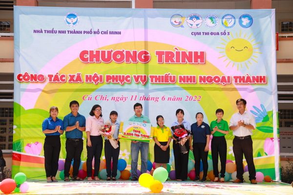 Tổ chức hoạt động sân chơi cho Thiếu nhi Huyện Củ Chi