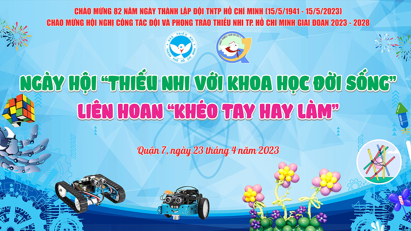 Ngày hội "Thiếu nhi với khoa học đời sống" và Liên hoan "Khéo tay hay làm" năm 2023