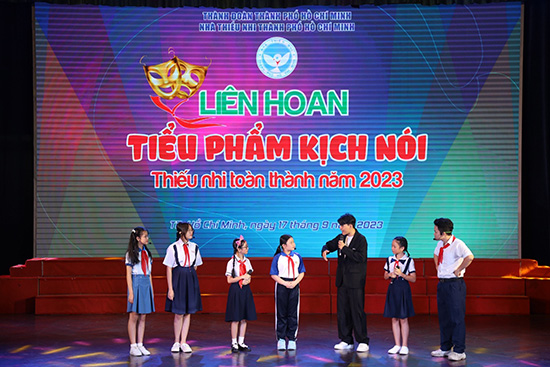 Liên hoan tiểu phẩm kịch nói thiếu nhi toàn thành năm 2023