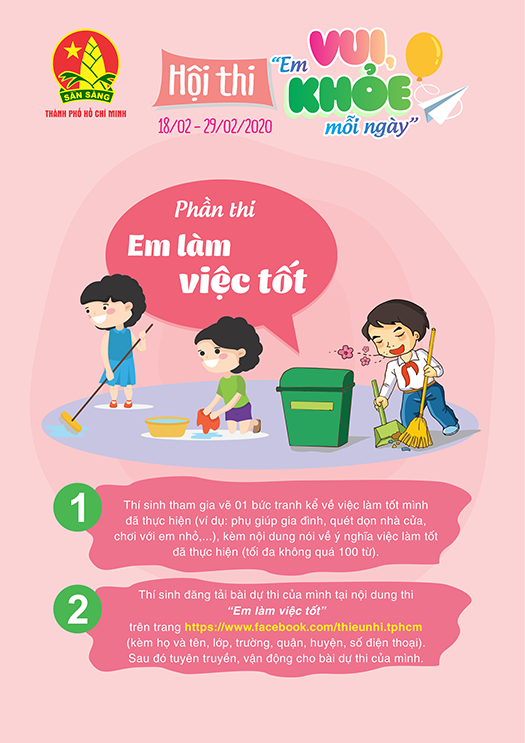 Hội thi Em vui khỏe mỗi ngày