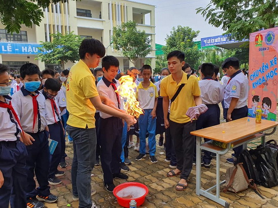Hành trình Chuyến xe khoa học - Nhà Thiếu nhi Quận 3