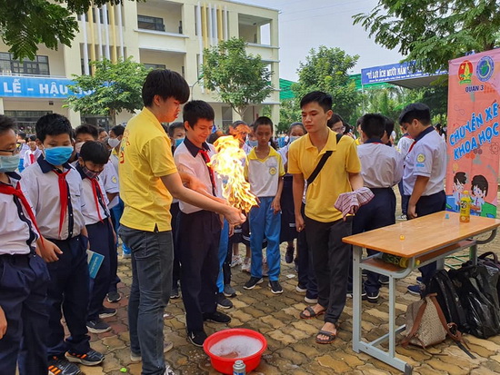 Hành trình Chuyến xe khoa học - Nhà Thiếu nhi Quận 3