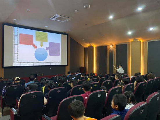 Chương trình Điện ảnh trong mắt trẻ thơ - Nhà Thiếu nhi Quận 2