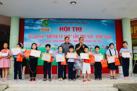 Hội thi Nhành cọ non - Nhà Thiếu nhi Quận Thủ Đức