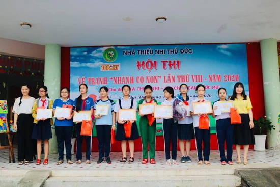 Hội thi Nhành cọ non - Nhà Thiếu nhi Quận Thủ Đức