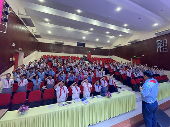 Tập huấn Ban chỉ huy Liên đội - Nhà Thiếu nhi Huyện Bình Chánh