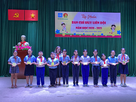 Tập huấn Ban chỉ huy Liên đội - Nhà Thiếu nhi Huyện Bình Chánh
