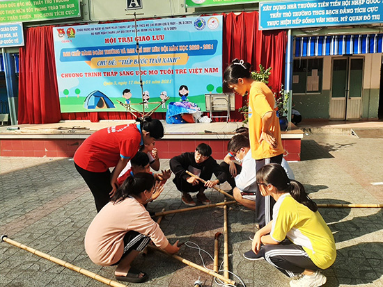 Hội thi Chỉ huy Đội giỏi, Hội trại giao lưu Ban chỉ huy Liên đội - Nhà Thiếu nhi Quận 3