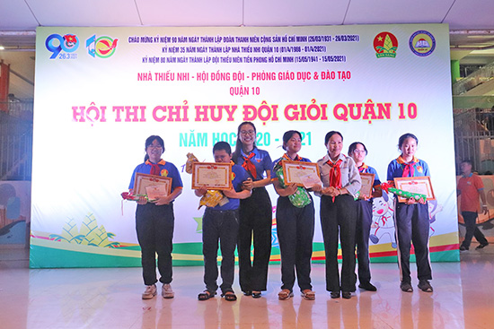 Hội thi Chỉ huy Đội giỏi - Nhà Thiếu nhi Huyện Cần Giờ, Quận 10