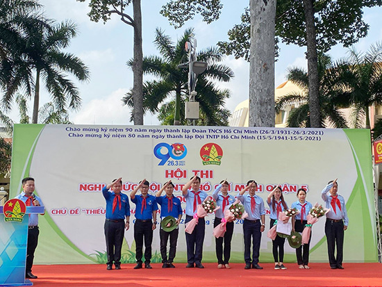 Hội thi Nghi thức Đội TNTP Hồ Chí Minh, Liên hoan Bóng rổ mở rộng - Nhà Thiếu nhi Quận 5