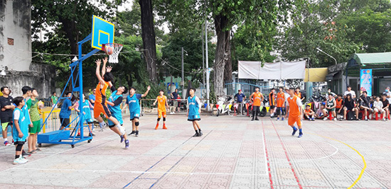 Hội thi Nghi thức Đội TNTP Hồ Chí Minh, Liên hoan Bóng rổ mở rộng - Nhà Thiếu nhi Quận 5