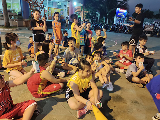 Sân chơi Vui khoẻ - Triệu ly sữa trao tay, Ngày hội Khoa học Sáng tạo, Giải bóng rổ, Sân chơi âm nhạc - Nhà Thiếu nhi Quận 10