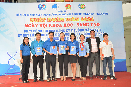 Sân chơi Vui khoẻ - Triệu ly sữa trao tay, Ngày hội Khoa học Sáng tạo, Giải bóng rổ, Sân chơi âm nhạc - Nhà Thiếu nhi Quận 10