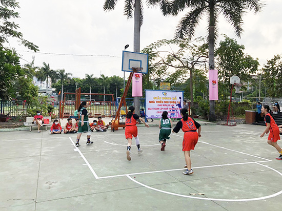 Sân chơi Vui khoẻ - Triệu ly sữa trao tay, Ngày hội Khoa học Sáng tạo, Giải bóng rổ, Sân chơi âm nhạc - Nhà Thiếu nhi Quận 10