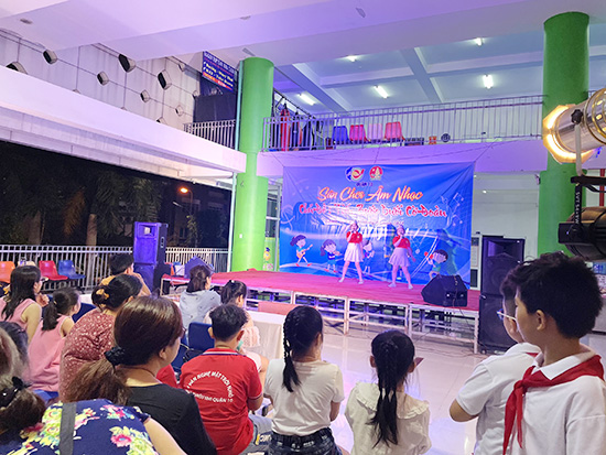 Sân chơi Vui khoẻ - Triệu ly sữa trao tay, Ngày hội Khoa học Sáng tạo, Giải bóng rổ, Sân chơi âm nhạc - Nhà Thiếu nhi Quận 13
