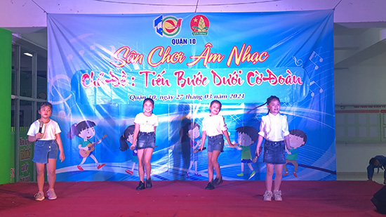 Sân chơi Vui khoẻ - Triệu ly sữa trao tay, Ngày hội Khoa học Sáng tạo, Giải bóng rổ, Sân chơi âm nhạc - Nhà Thiếu nhi Quận 14