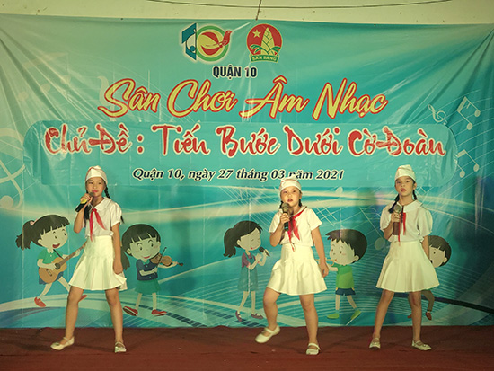 Sân chơi Vui khoẻ - Triệu ly sữa trao tay, Ngày hội Khoa học Sáng tạo, Giải bóng rổ, Sân chơi âm nhạc - Nhà Thiếu nhi Quận 15