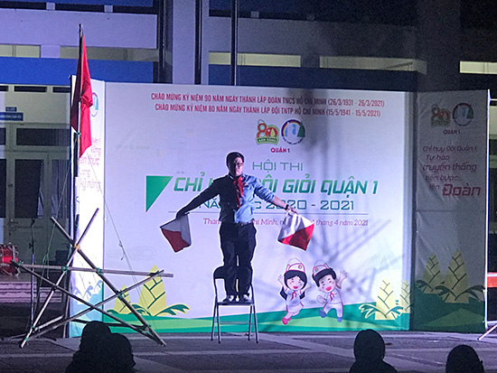 Liên hoan Phụ trách Sao giỏi và Hội thi Chỉ huy Đội giỏi - Nhà Thiếu nhi Quận 1