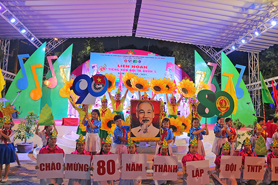 Liên hoan Tiếng kèn Đội ta năm 2021 - Nhà Thiếu nhi Quận 5