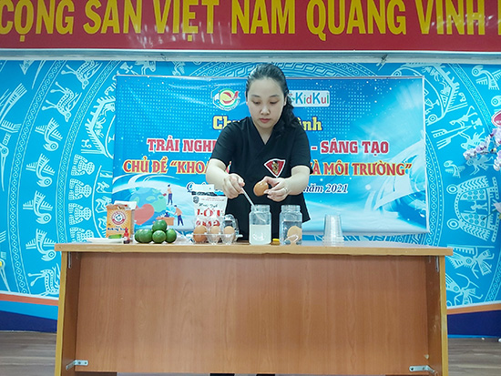 Chương trình trải nghiệm khoa học sáng tạo - Nhà Thiếu nhi Quận 10