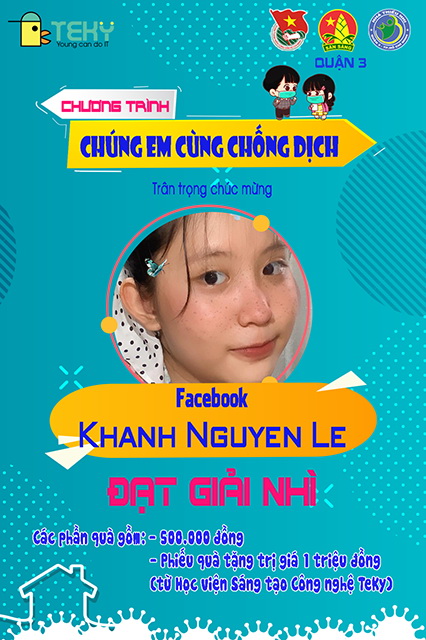 Chương trình Chúng em cùng chống dịch - Nhà Thiếu nhi Quận 3