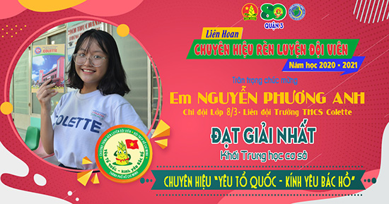 Liên Hoan Chuyên hiệu Rèn luyện Đội viên trực tuyến - Nhà Thiếu nhi Quận 3
