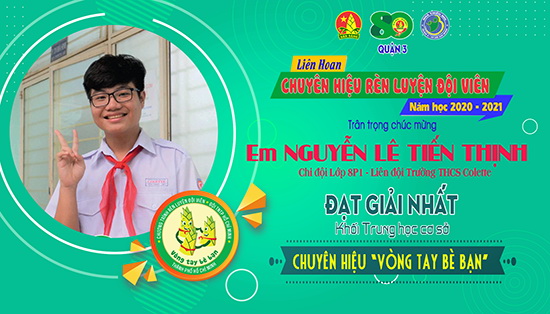 Liên Hoan Chuyên hiệu Rèn luyện Đội viên trực tuyến - Nhà Thiếu nhi Quận 3