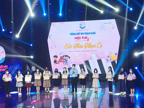Lễ tổng kết và trao giải các hội thi trực tuyến năm 2021 - Nhà Thiếu nhi Thành phố Thủ Đức