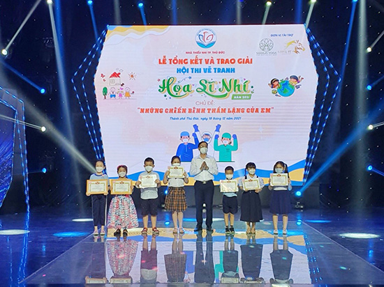 Lễ tổng kết và trao giải các hội thi trực tuyến năm 2021 - Nhà Thiếu nhi Thành phố Thủ Đức
