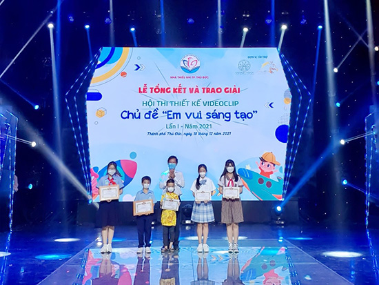 Lễ tổng kết và trao giải các hội thi trực tuyến năm 2021 - Nhà Thiếu nhi Thành phố Thủ Đức