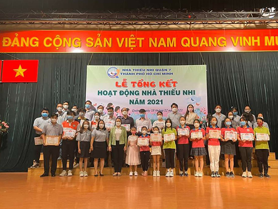 Hội nghị tổng kết hoạt động Nhà Thiếu nhi Quận 7 năm 2021