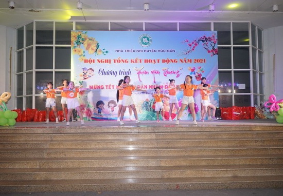 Hội nghị Tổng kết và Chương trình Xuân yêu thương - Nhà Thiếu nhi Huyện Hóc Môn