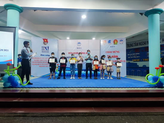 Hội nghị tổng kết hoạt động Nhà Thiếu nhi năm 2021 - Nhà Thiếu nhi Quận 12