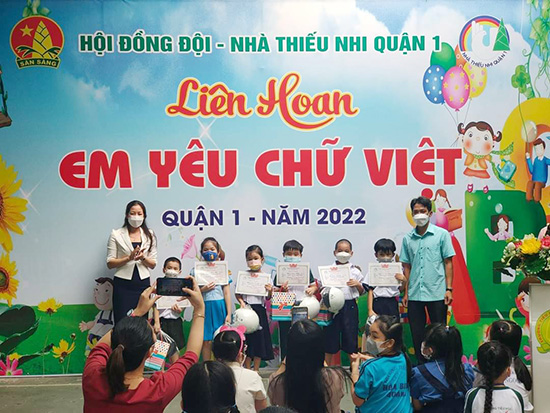 Liên hoan Em yêu chữ Việt năm 2022 - Nhà Thiếu nhi Quận 1