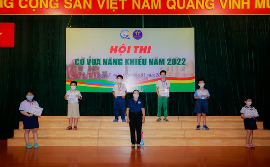 Hội thi cờ vua năng khiếu 2022 - Nhà Thiếu nhi Quận 7