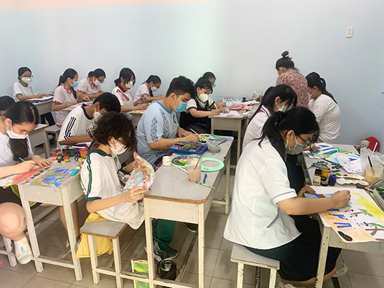 Hội thi vẽ tranh năm 2022 - Nhà Thiếu nhi Quận Tân Bình