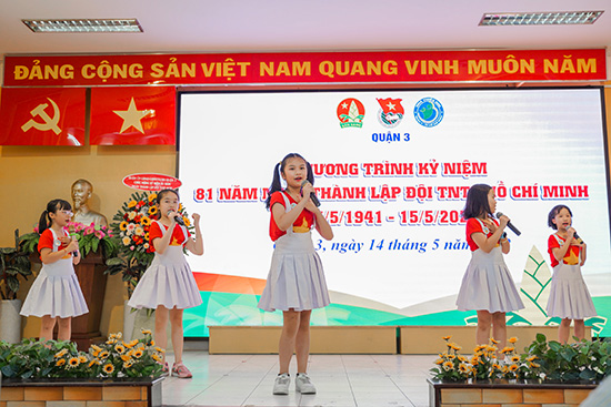 Hoạt động kỷ niệm 81 năm ngày thành lập Đội TNTP Hồ Chí Minh - Nhà Thiếu nhi Quận 3