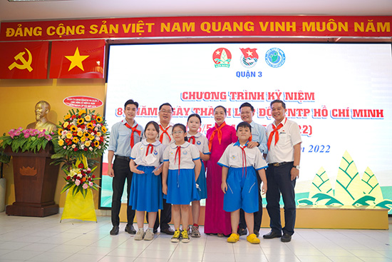 Hoạt động kỷ niệm 81 năm ngày thành lập Đội TNTP Hồ Chí Minh - Nhà Thiếu nhi Quận 3