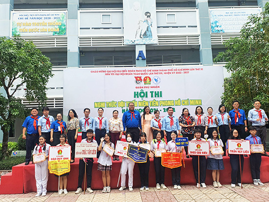 Hội thi Nghi thức Đội TNTP Hồ Chí Minh năm học 2021 - 2022 - Nhà Thiếu nhi Quận Phú Nhuận