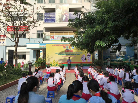 Hội thi nghi thức Đội năm học 2021 - 2022 - Nhà Thiếu nhi Quận Bình Thạnh