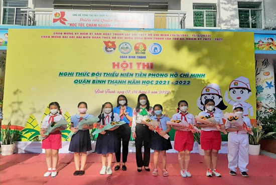 Hội thi nghi thức Đội năm học 2021 - 2022 - Nhà Thiếu nhi Quận Bình Thạnh