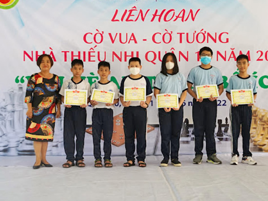 Giải Cờ vua, Cờ tướng năm 2022 - Nhà Thiếu nhi Quận 10