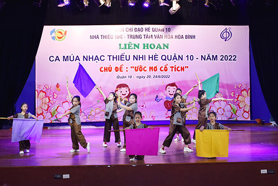 Liên hoan Ca múa nhạc Thiếu nhi Hè 2022 - Nhà Thiếu nhi Quận 10